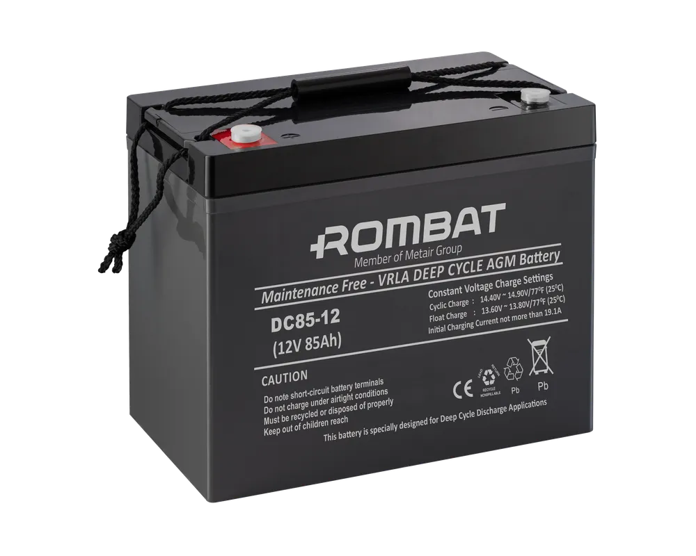 [DC12V-85Ah] Rombat AGM 12V-85Ah baterie stationara DC12V-85Ah