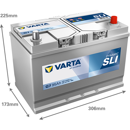 [5954040833132] 95Ah Varta Blue G7