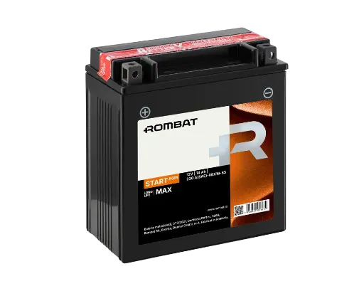 [RBX16-BS] Bat moto 12Vx14Ah Start AGM RBX16-BS
