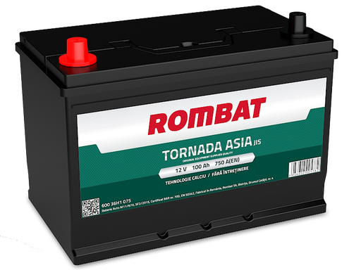 [60036H1075] Rombat Tornada Asia 100Ah SP DM