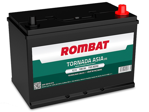 [60036H0075] Rombat Tornada Asia 100Ah DP