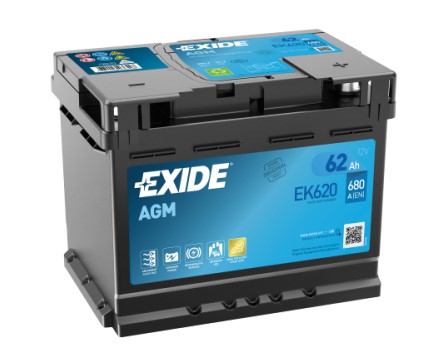 [EK620] Exide AGM 62Ah EK620