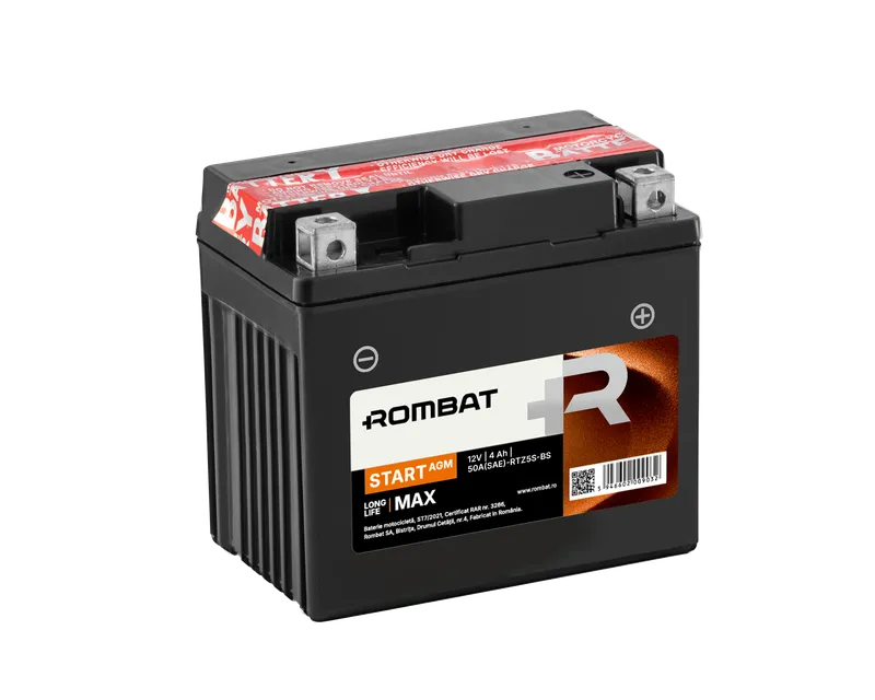 [RTZ5S-BS] Rombat Start AGM 4Ah RTZ5S-BS